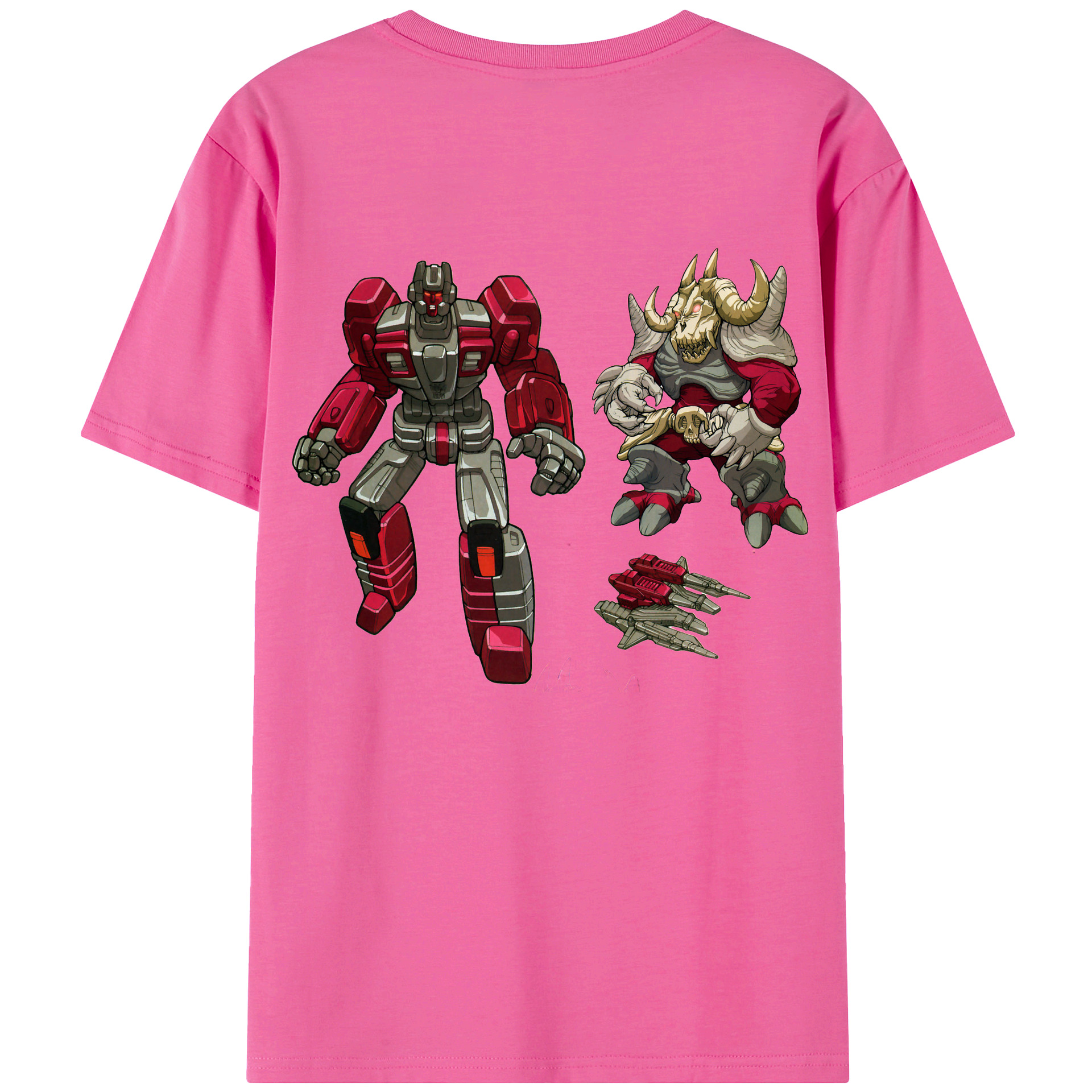 （画像用）  レディース半袖Tシャツ(バックプリント)